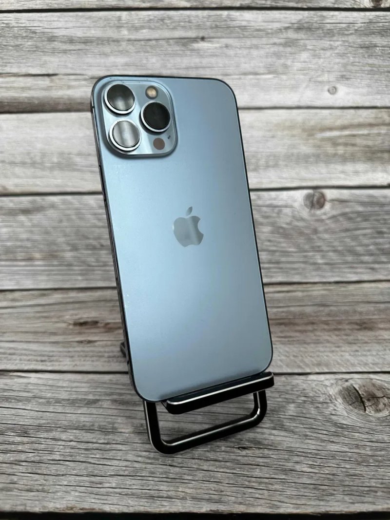 IPhone 13 pro max blue 128gb!!! NEVERLOCK!! З США!! Батарея 92% — фото 4