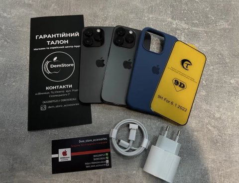 iPhone 14 Pro 128/256gb global Space Black + Гарантія від магазину
