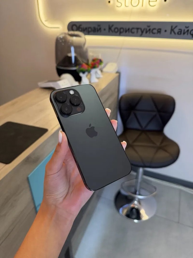 Iphone 14 Pro 128 Gb Space Black 100% Акб Розстрочка Обмін Магазин — фото 3
