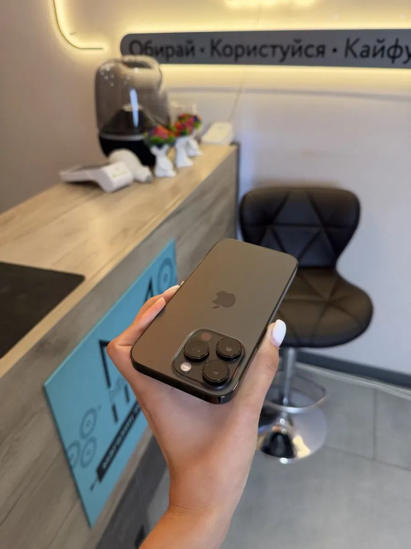 Iphone 14 Pro 128 Gb Space Black 100% Акб Розстрочка Обмін Магазин — фото 4