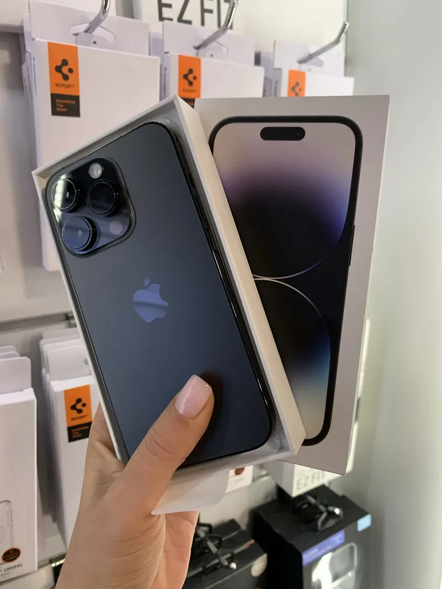 iPhone 14 Pro 256Gb space black - АКБ 100%, стан 5-. Фізична сім