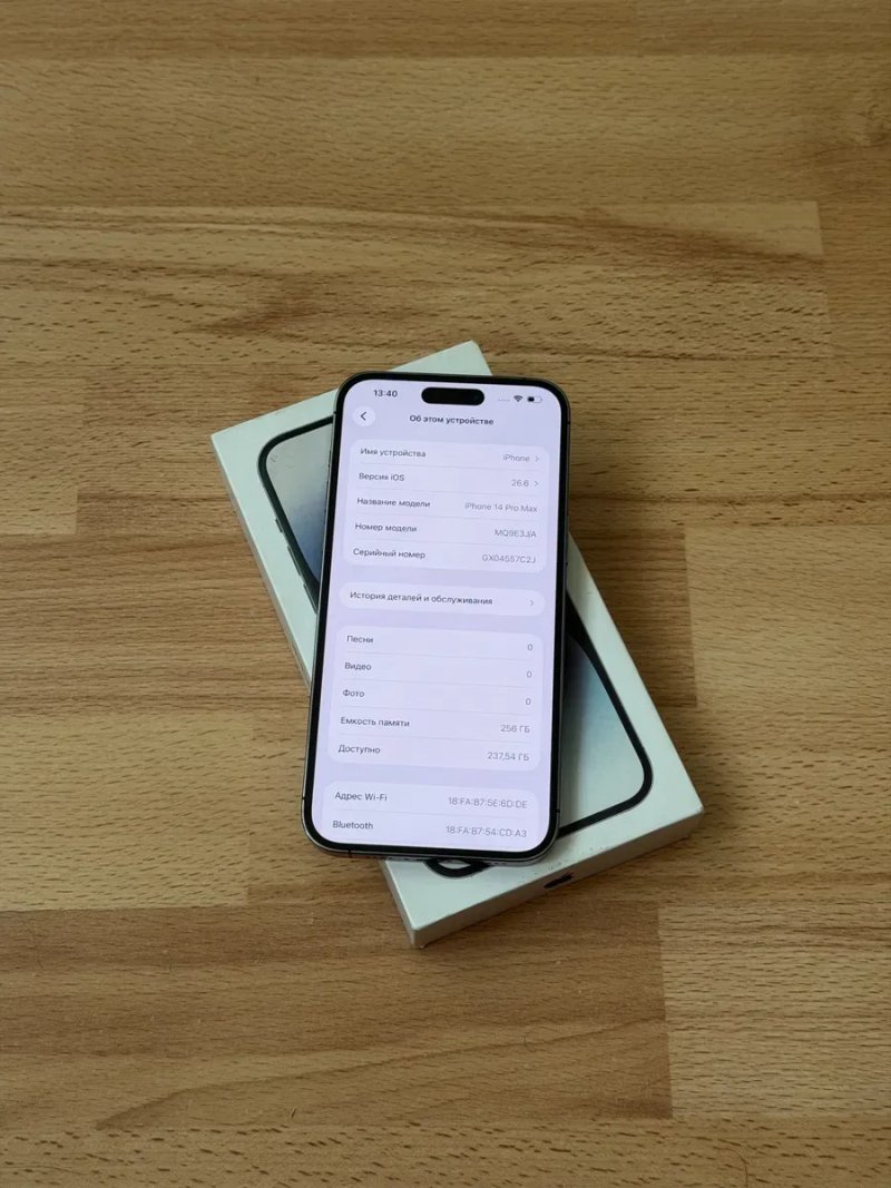 iPhone 14 Pro Max 256 GB Deep Purple — фото 5