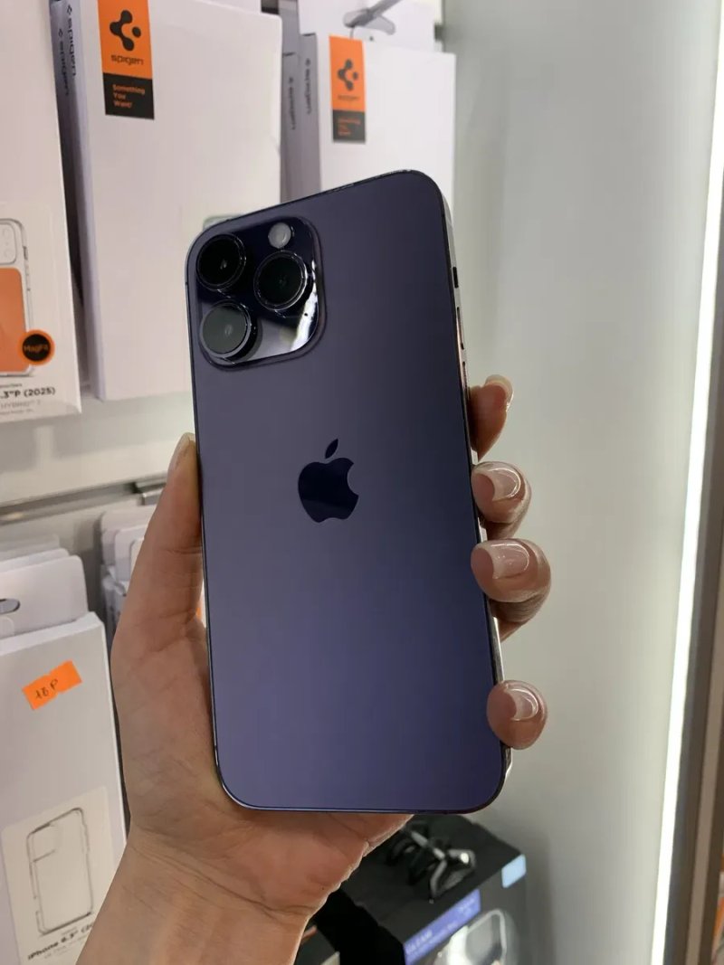 iPhone 14 Pro Max 256Gb deep purple - АКБ 100%, стан 5. Фізична сім — фото 2