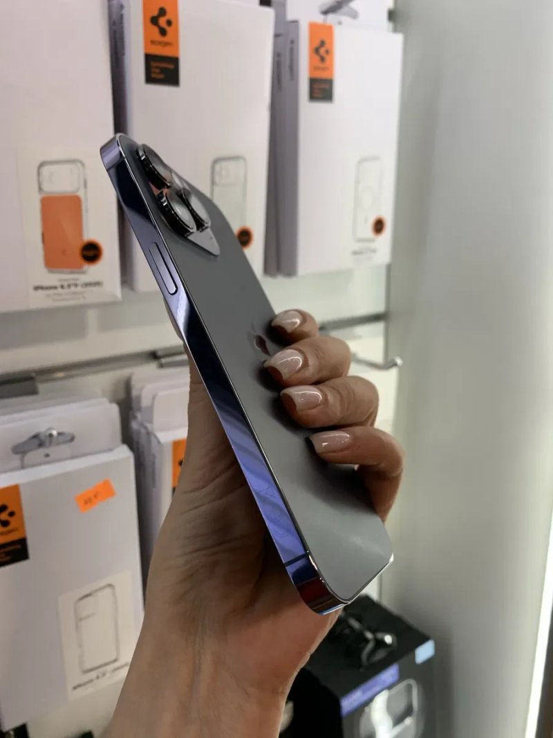 iPhone 14 Pro Max 256Gb deep purple - АКБ 100%, стан 5. Фізична сім — фото 5