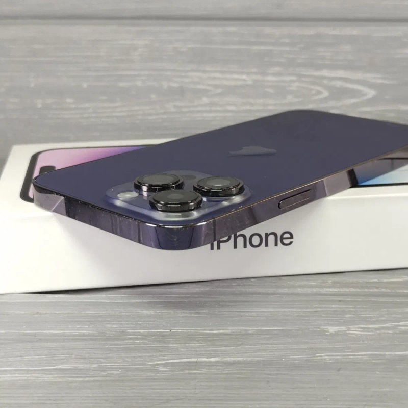 iPhone 14 Pro Max 256GB Deep Purple | Гарний стан | Рідна коробка — фото 5