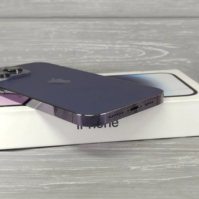 iPhone 14 Pro Max 256GB Deep Purple | Гарний стан | Рідна коробка — фото 6