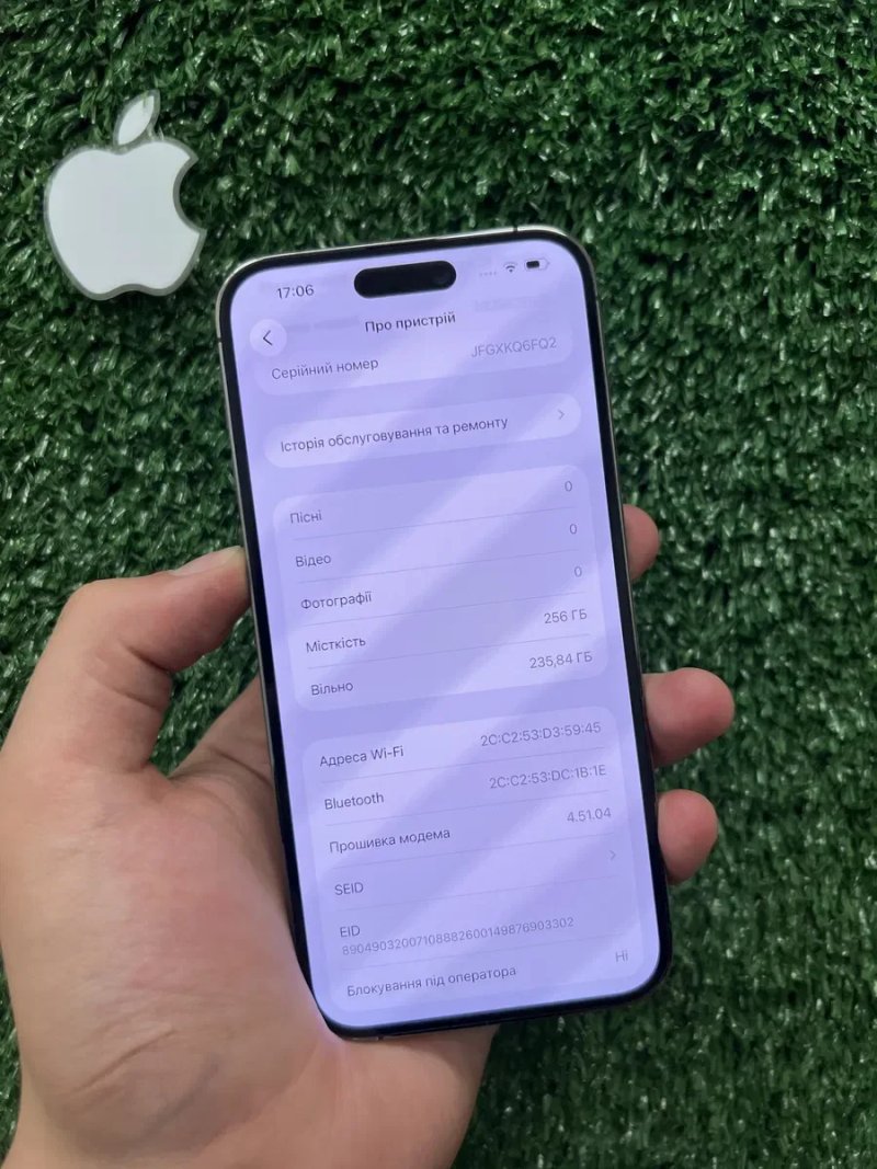 iPhone 14 Pro Max 256gb Deep Purple Neverlock з Гарантією / АКБ 100%! — фото 7