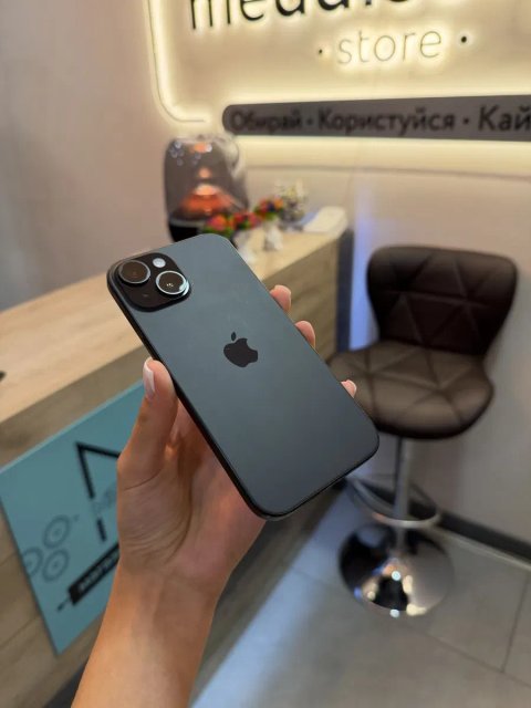 Iphone 15 128 Gb Black 100% Акб Global Sim Розстрочка Обмін Магазин