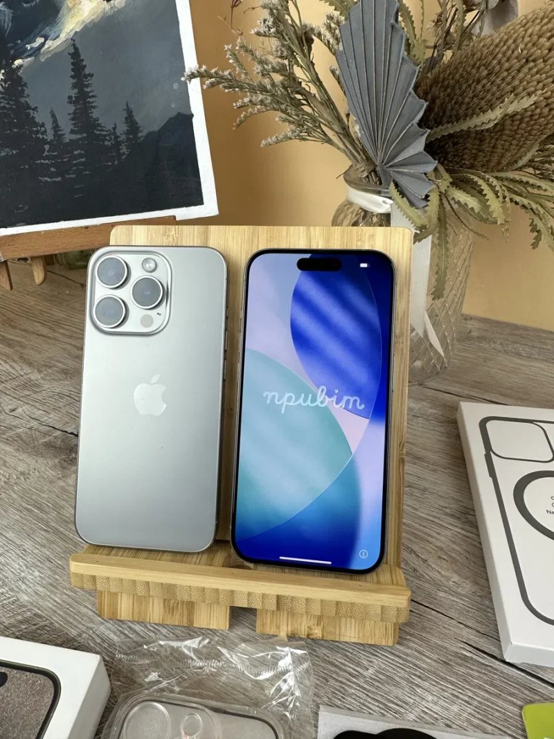 iPhone 15 pro 128/ 256 gb Titanium Neverlock Apple Айфон про — фото 2