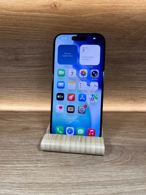 iPhone 15 Pro 128 Blue !! АКБ: 100% !! №: 7338 !! СТАН ГАРНИЙ !!! З США !! Айфон купити оригінал !!