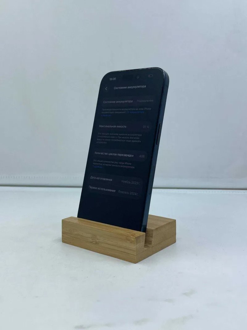 iPhone 15 Pro 256GB Blue Titanium ГАРАНТІЯ 6 Місяців МАГАЗИН — фото 7