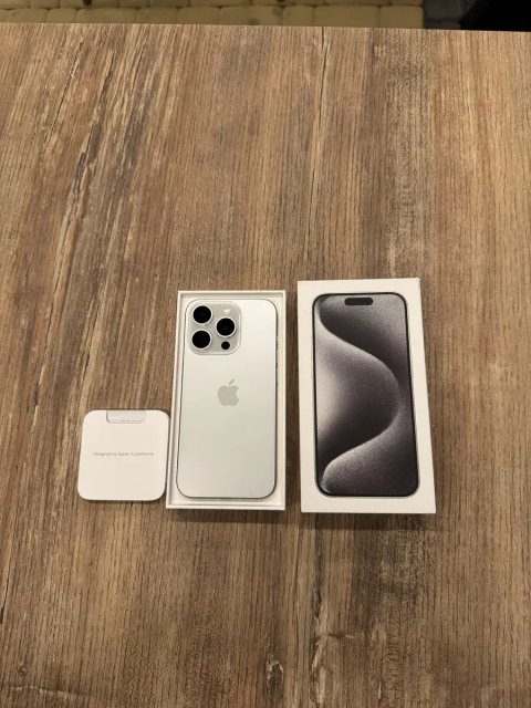 Iphone 15 Pro 256gb White Titanium айфон 15 про 256 білий Титановий