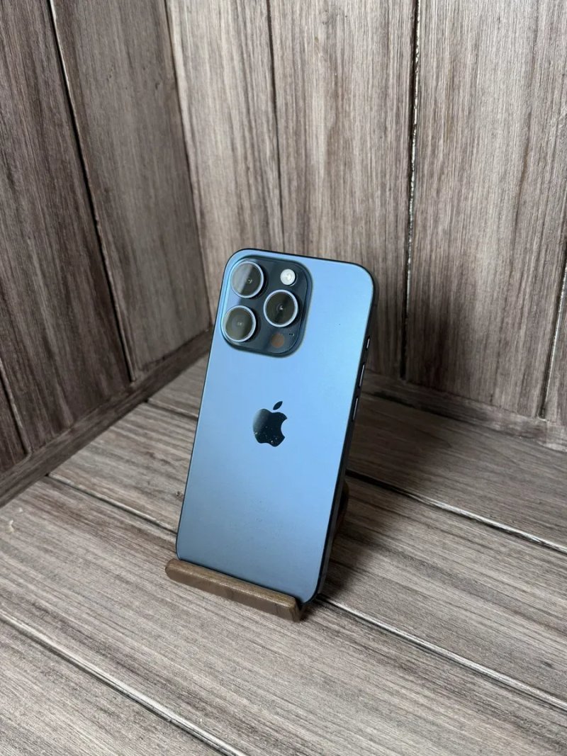 IPhone 15 pro Black 128gb!!! 3 США!! NEVERLOCK Батарея 100% — фото 2