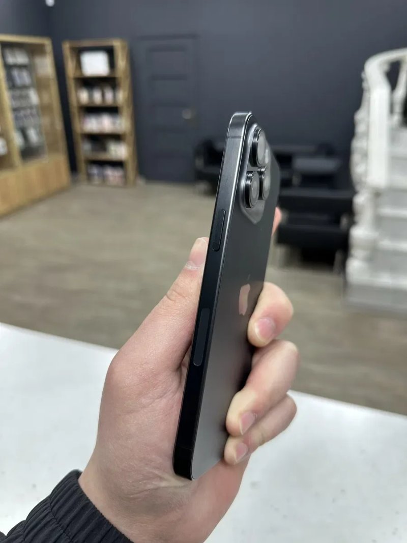 iPhone 15 Pro Max 256gb Black Titanium Neverlock з Гарантією! — фото 2