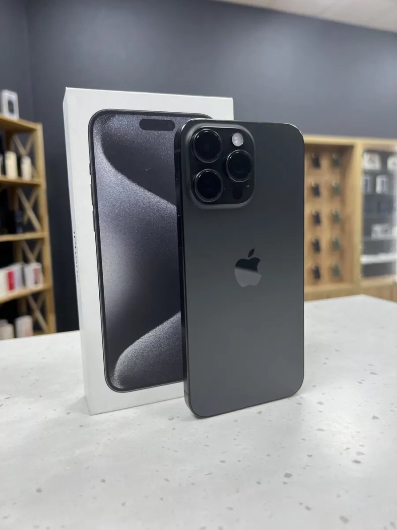 iPhone 15 Pro Max 256GB Black Titanium Unlock від Магазину — фото 4