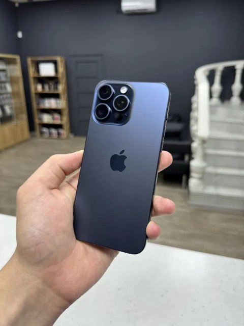 iPhone 15 Pro Max 256gb Blue Titanium Neverlock з Гарантією!