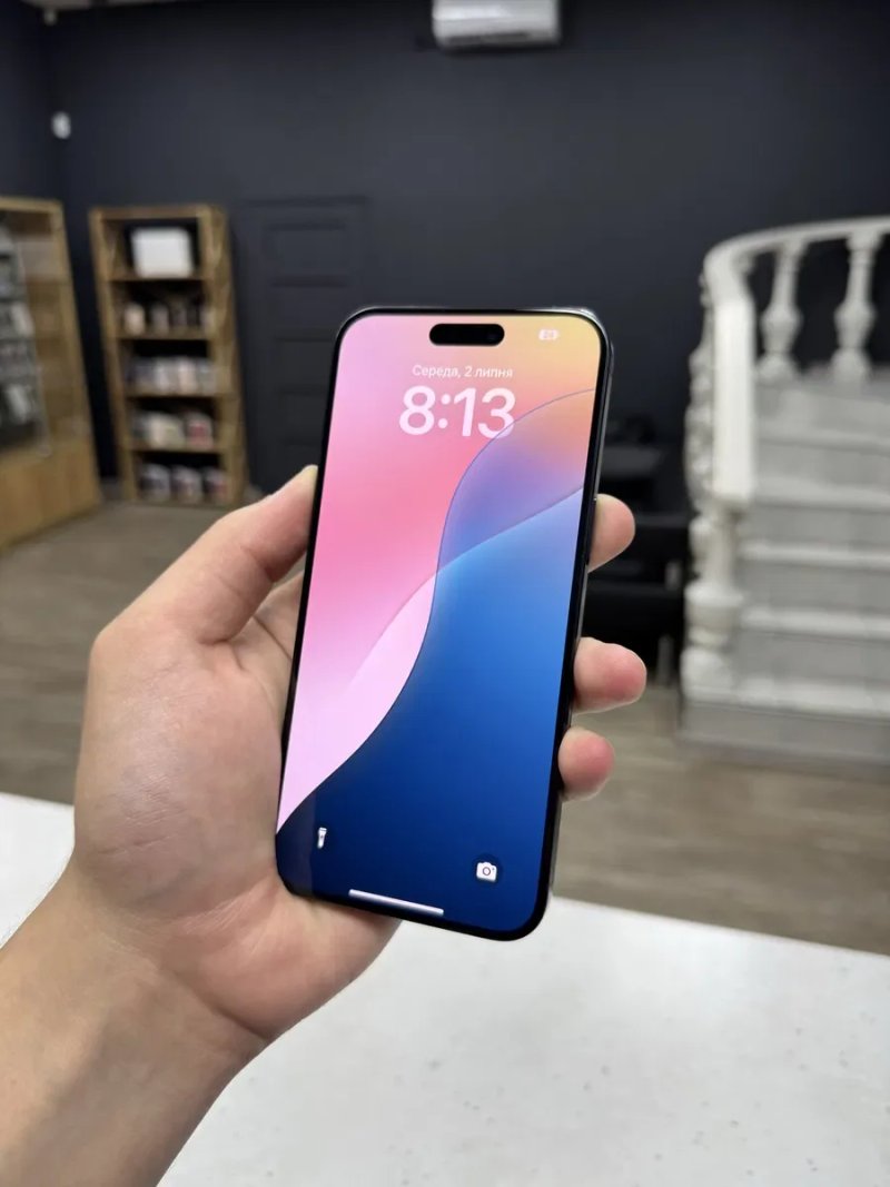 iPhone 15 Pro Max 256gb Blue Titanium Neverlock з Гарантією! — фото 3