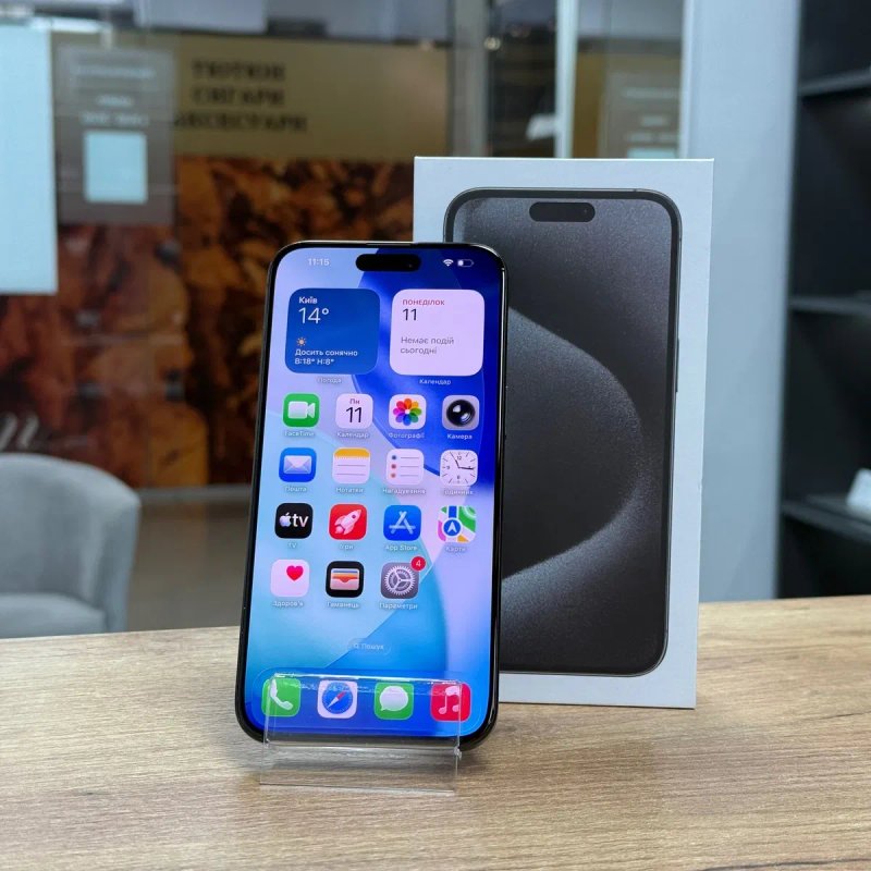 iPhone 15 Pro Max 256Gb | E sim | Акумулятор 100% |  38264SV — фото 2