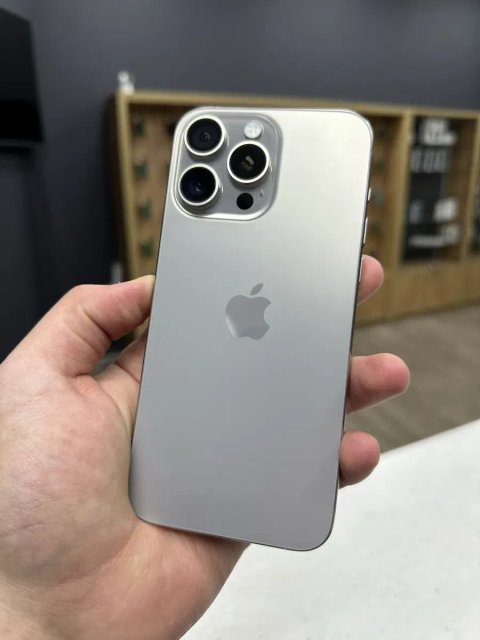 iPhone 15 Pro Max 256gb Natural Titanium Neverlock з Гарантією!