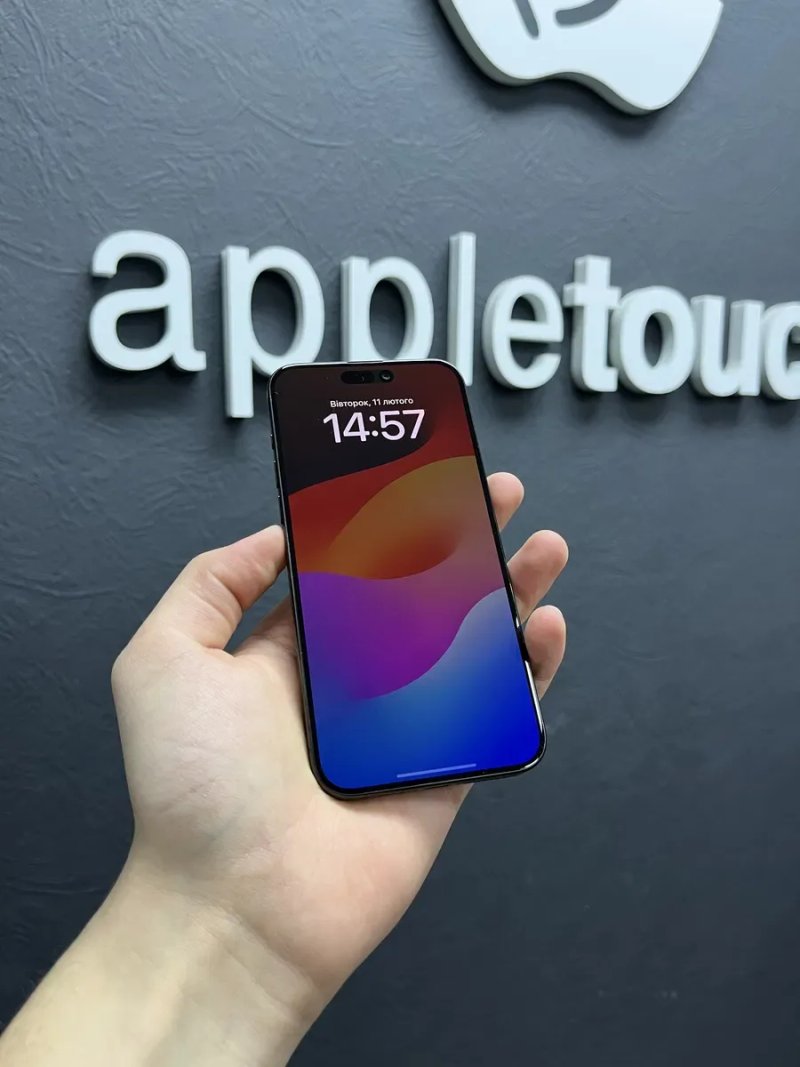 iPhone 15 Pro Max 256gb Neverlock Black Titanium з Гарантією! — фото 3