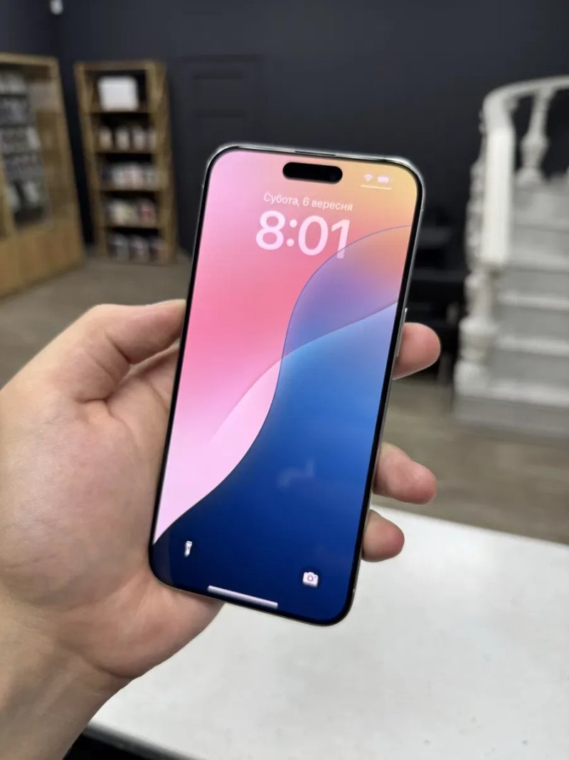 iPhone 15 Pro Max 256gb White Titanium Neverlock з Гарантією! — фото 3