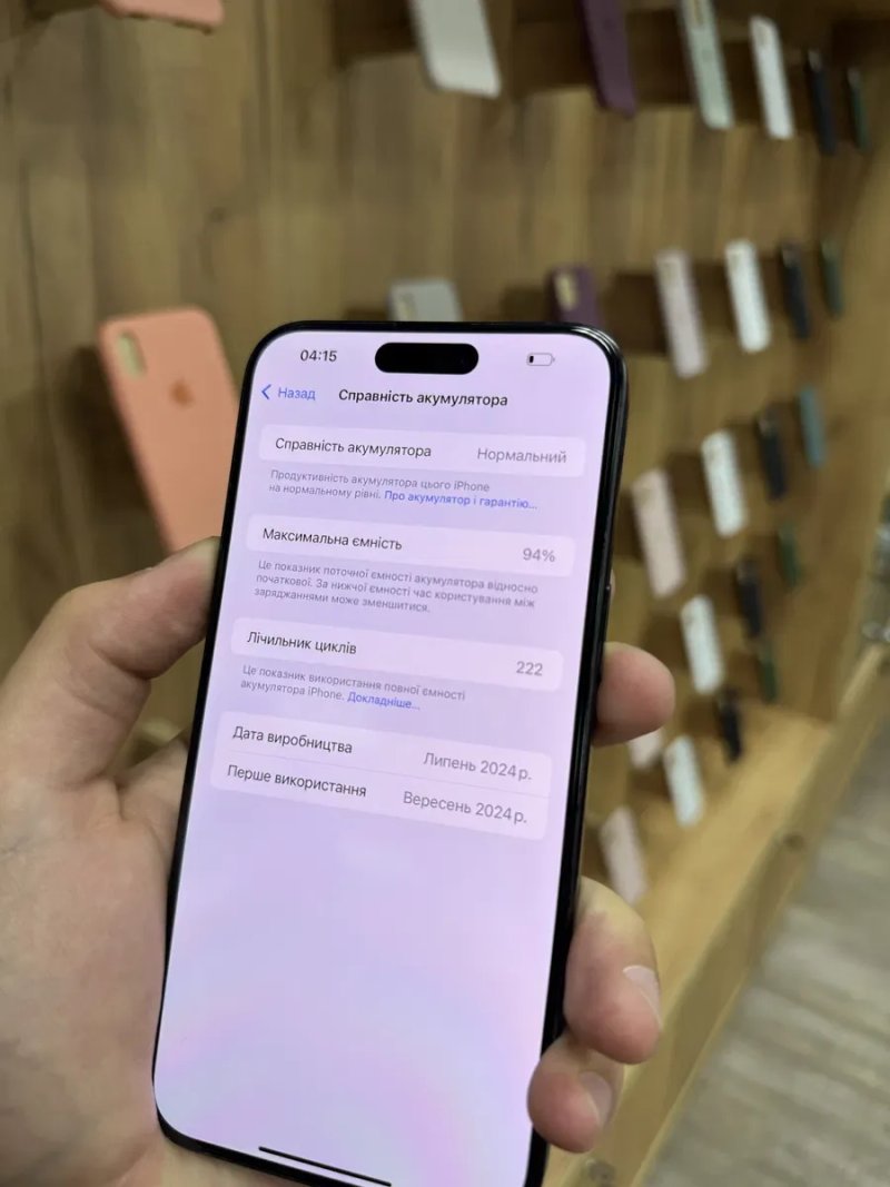 iPhone 15 Pro Max 512gb Black Titanium Neverlock з Гарантією! — фото 5