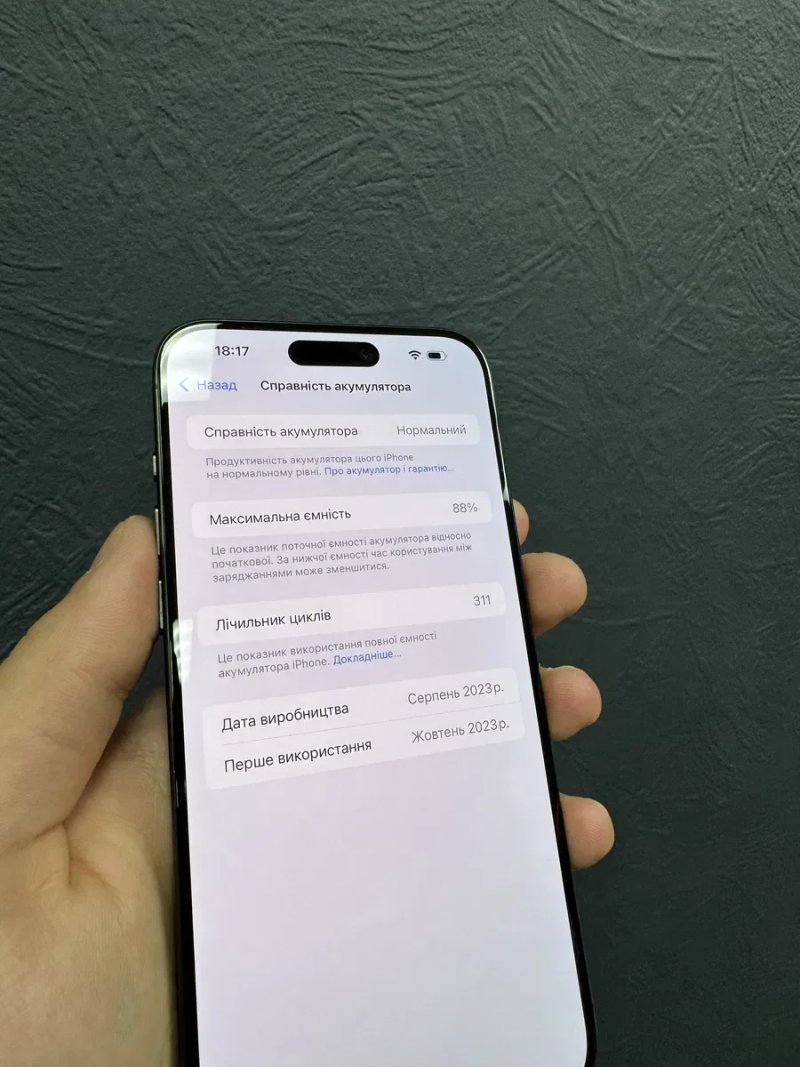 iPhone 15 Pro Max 512gb Black Titanium Unlock з Гарантією! — фото 5
