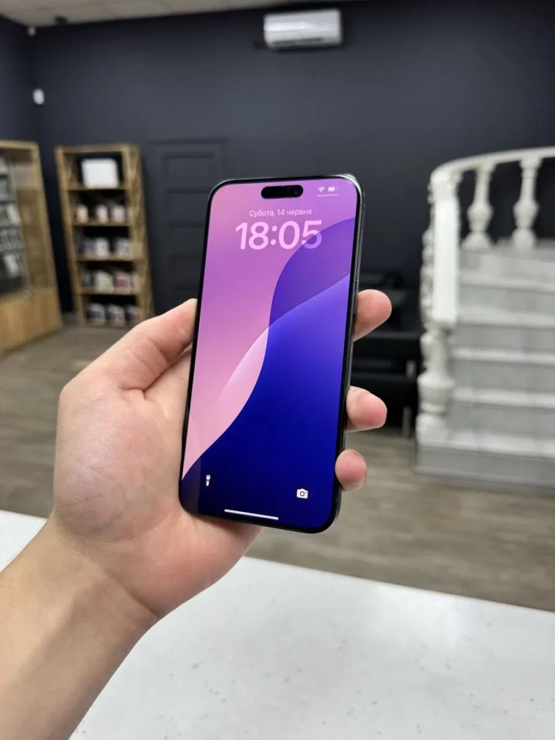 iPhone 15 Pro Max 512gb Blue Titanium Neverlock з Гарантією! — фото 3