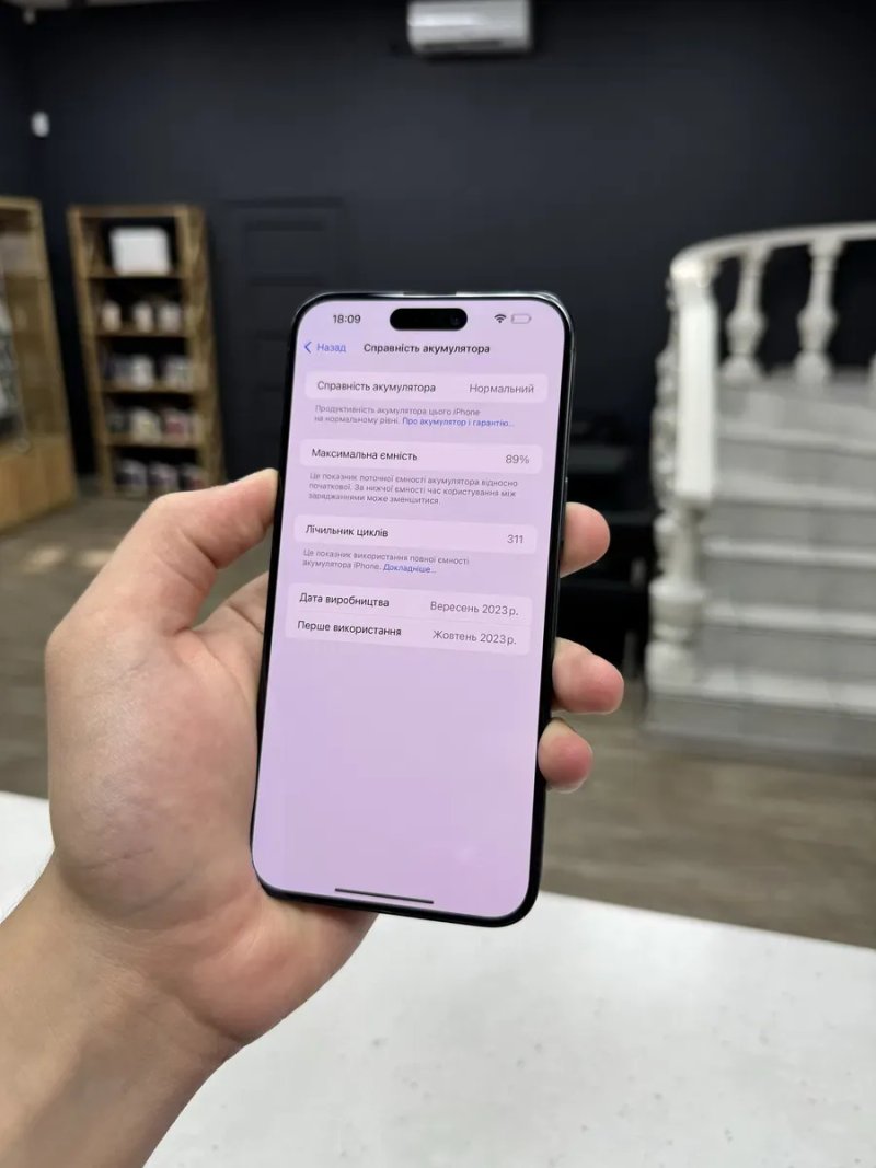 iPhone 15 Pro Max 512gb Blue Titanium Neverlock з Гарантією! — фото 5