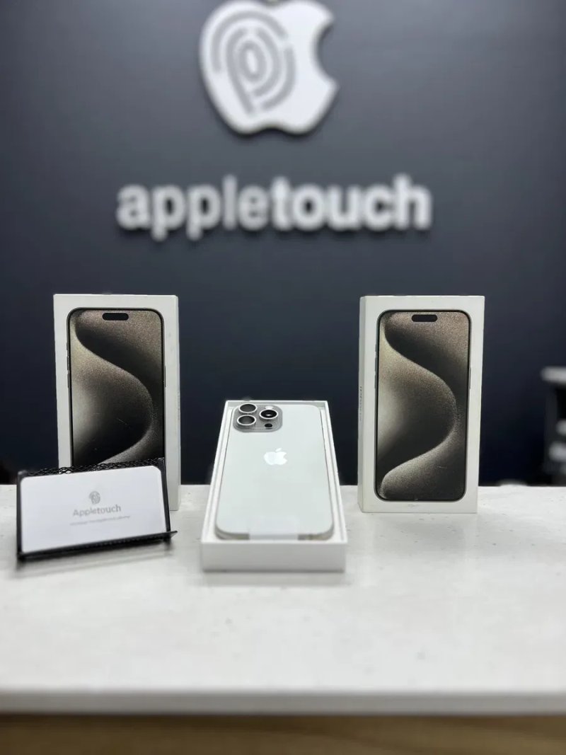 iPhone 15 Pro Max 512GB Natural Titanium Neverlock — фото 3