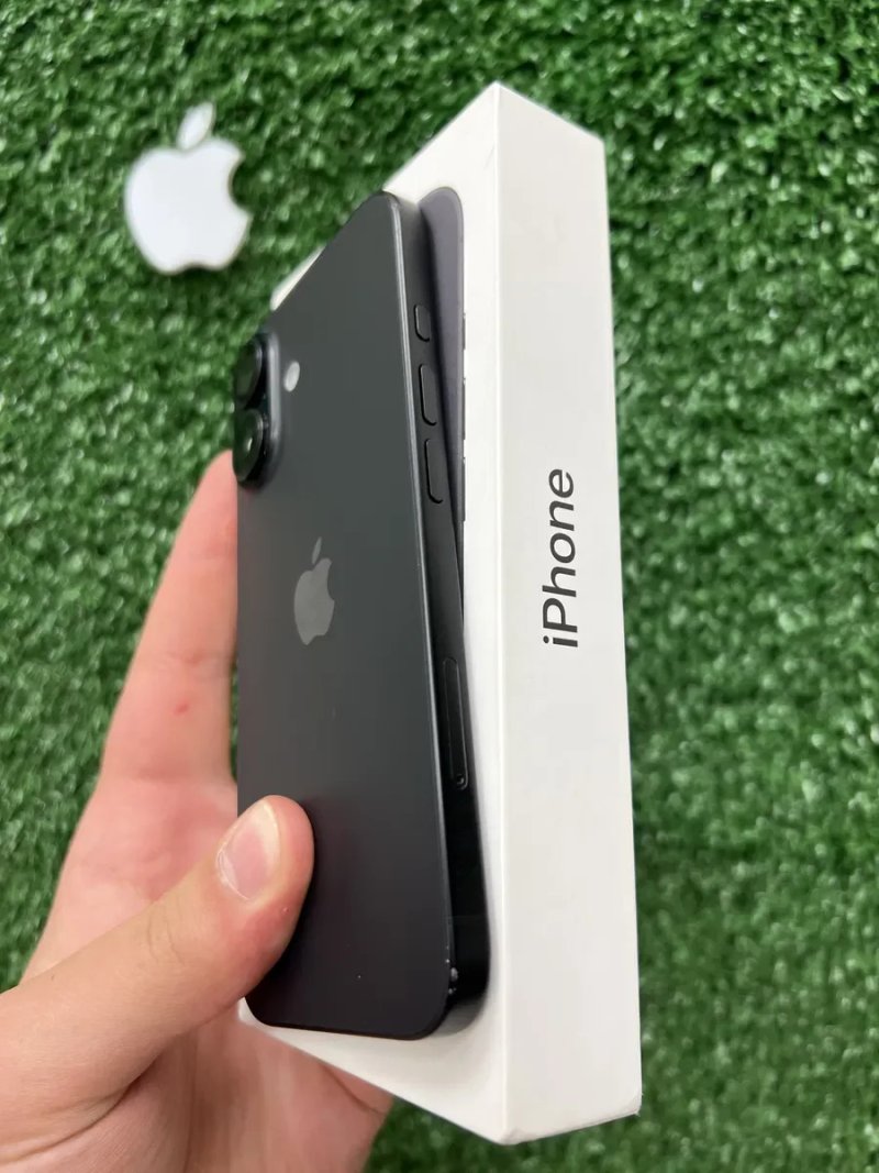 iPhone 16 128gb Black Neverlock ФІЗ.СІМ. Чудовий стан / АКБ 92%! — фото 3