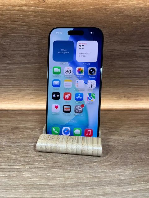 iPhone 16 Pro 128 Black !! АКБ: 90%!! №: 8203!! СТАН ГАРНИЙ !!! З США !! Айфон купити оригінал !!