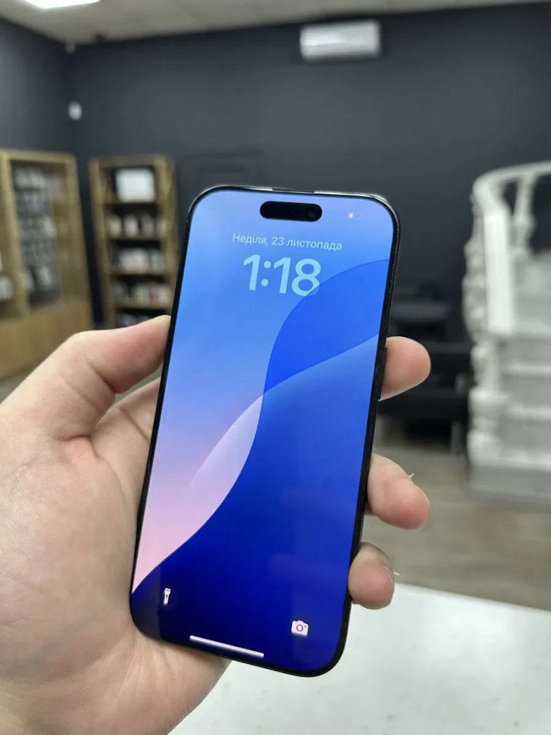 iPhone 16 Pro 128gb Black Titanium Neverlock з Гарантією / АКБ 100%! — фото 3