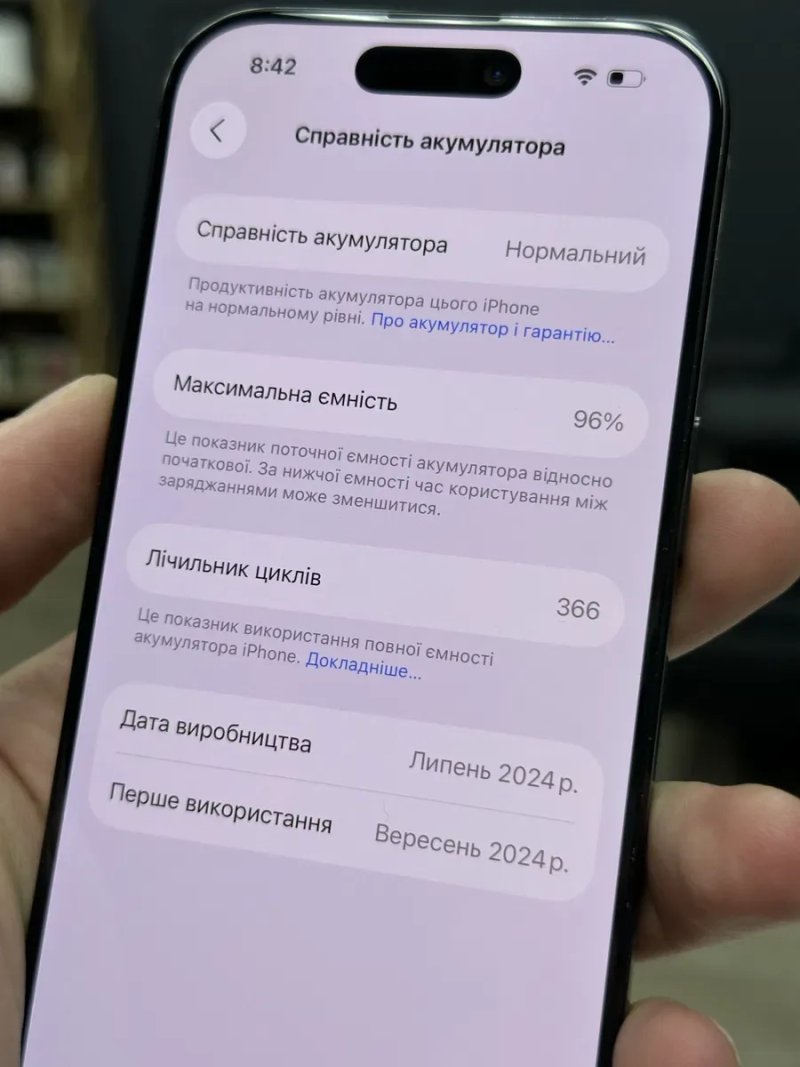 iPhone 16 Pro 256gb Black Titanium Neverlock в Ідеальний / з Гарантією — фото 5