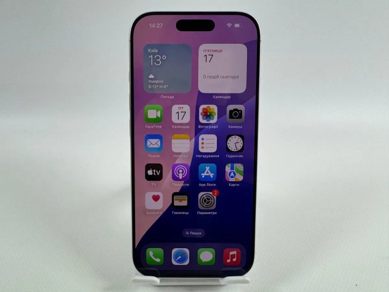 iPhone 16 Pro 256GB White Titanium MYMH3 Neverlock Магазин Оригінальний акумулятор 92% Айфон Гарантія — фото 2