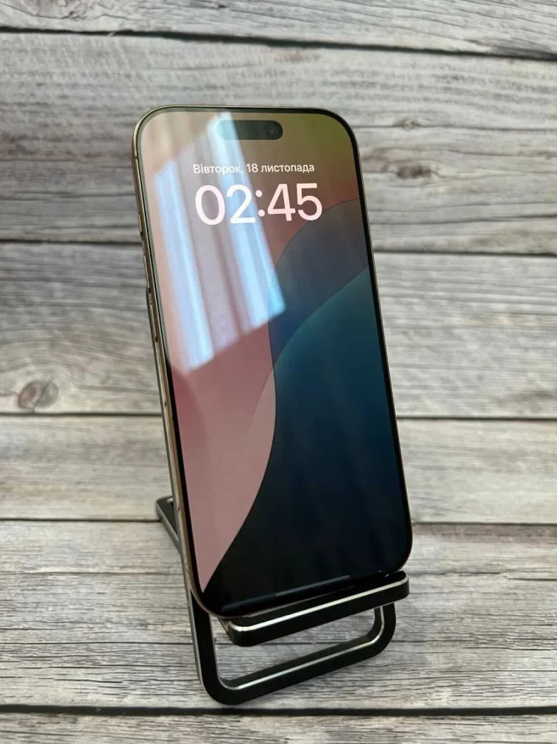 IPhone 16 pro gold 128gb!!! NEVERLOCK!! З США!! 100% оригільна — фото 3
