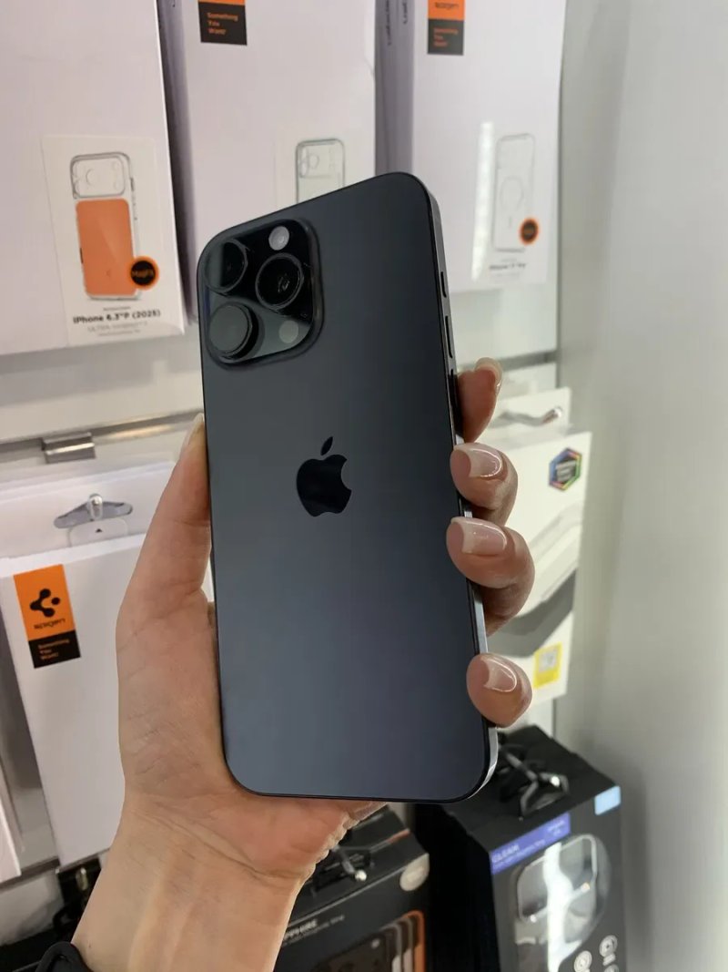 iPhone 16 Pro Max 256Gb black titanium - АКБ 96% - 280 циклів, стан 5+. Фізична сім — фото 2