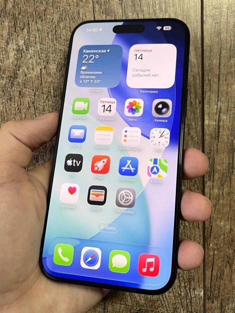 iPhone 16 Pro Max 256GB Black Titanium Neverlock идеальное состояние 100% родной АКБ!