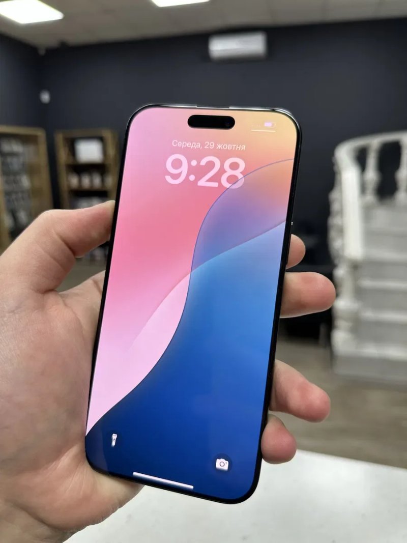 iPhone 16 Pro Max 256gb Black Titanium Neverlock з Гарантією! — фото 3