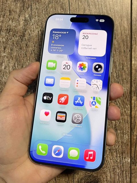 iPhone 16 Pro Max 256GB White Titanium Neverlock отличное состояние!
