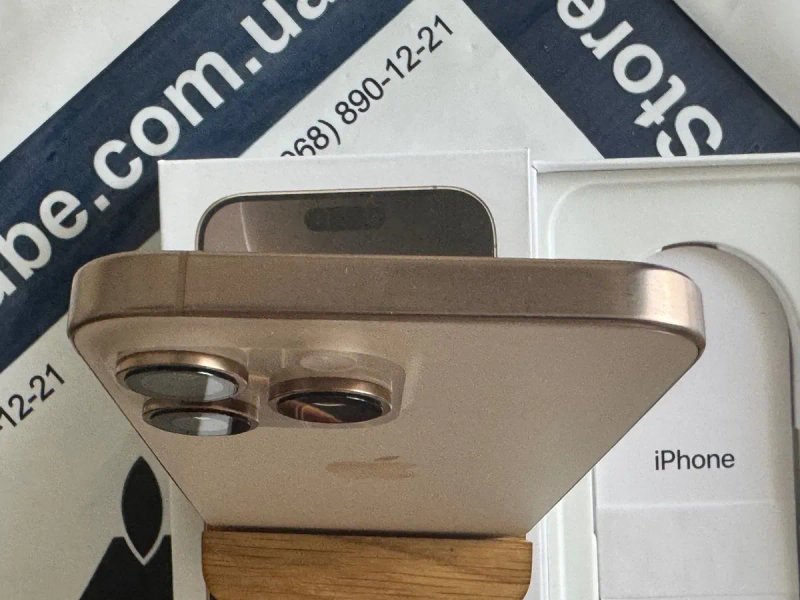 iPhone 16 Pro Max 512Gb Desert Titanium Neverlock (ідеал, АКБ 97%) — фото 3