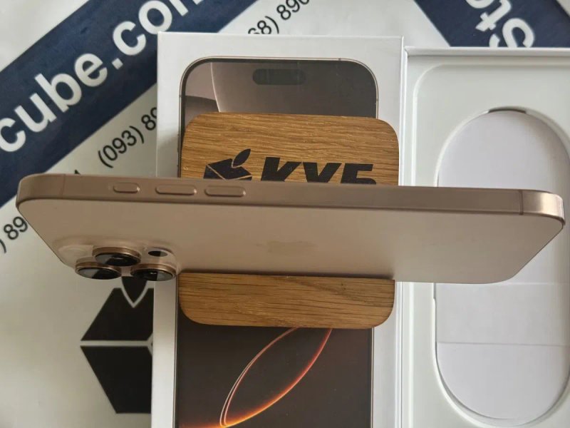 iPhone 16 Pro Max 512Gb Desert Titanium Neverlock (ідеал, АКБ 97%) — фото 5