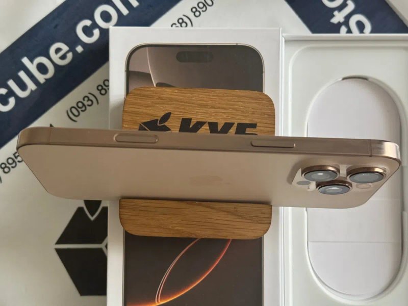 iPhone 16 Pro Max 512Gb Desert Titanium Neverlock (ідеал, АКБ 97%) — фото 6