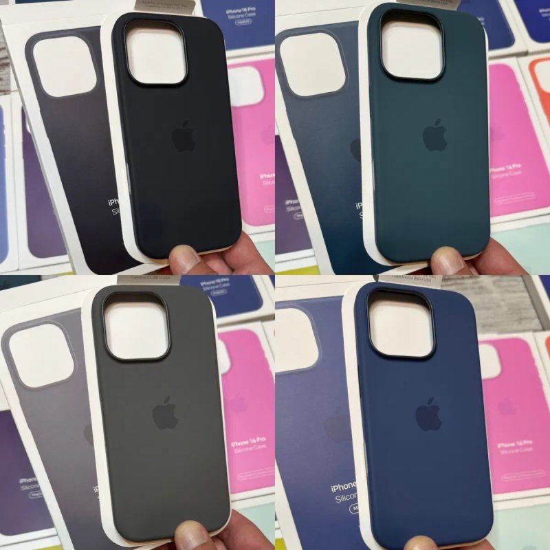 Iphone 16 pro max люкс чехлы с магсейф и анимацией чехлы айфон 16 про макс magsafe чехол айфон 16про макс silicon case iphobe 16pro max magsafe + anim — фото 3
