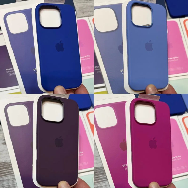 Iphone 16 pro max люкс чехлы с магсейф и анимацией чехлы айфон 16 про макс magsafe чехол айфон 16про макс silicon case iphobe 16pro max magsafe + anim — фото 4