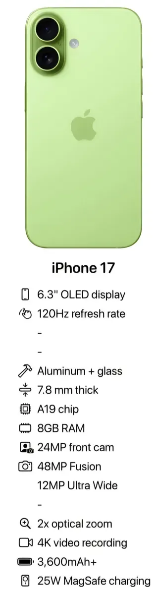 Iphone 17 256gb 1sim + E sim — фото 2