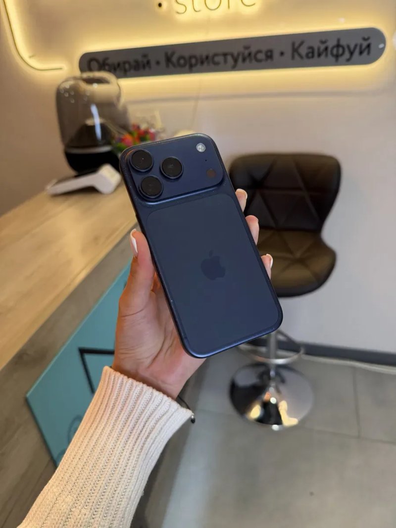 Iphone 17 Pro 512 Gb Deep Blue 100% Акб Розстрочка Обмін Магазин — фото 4