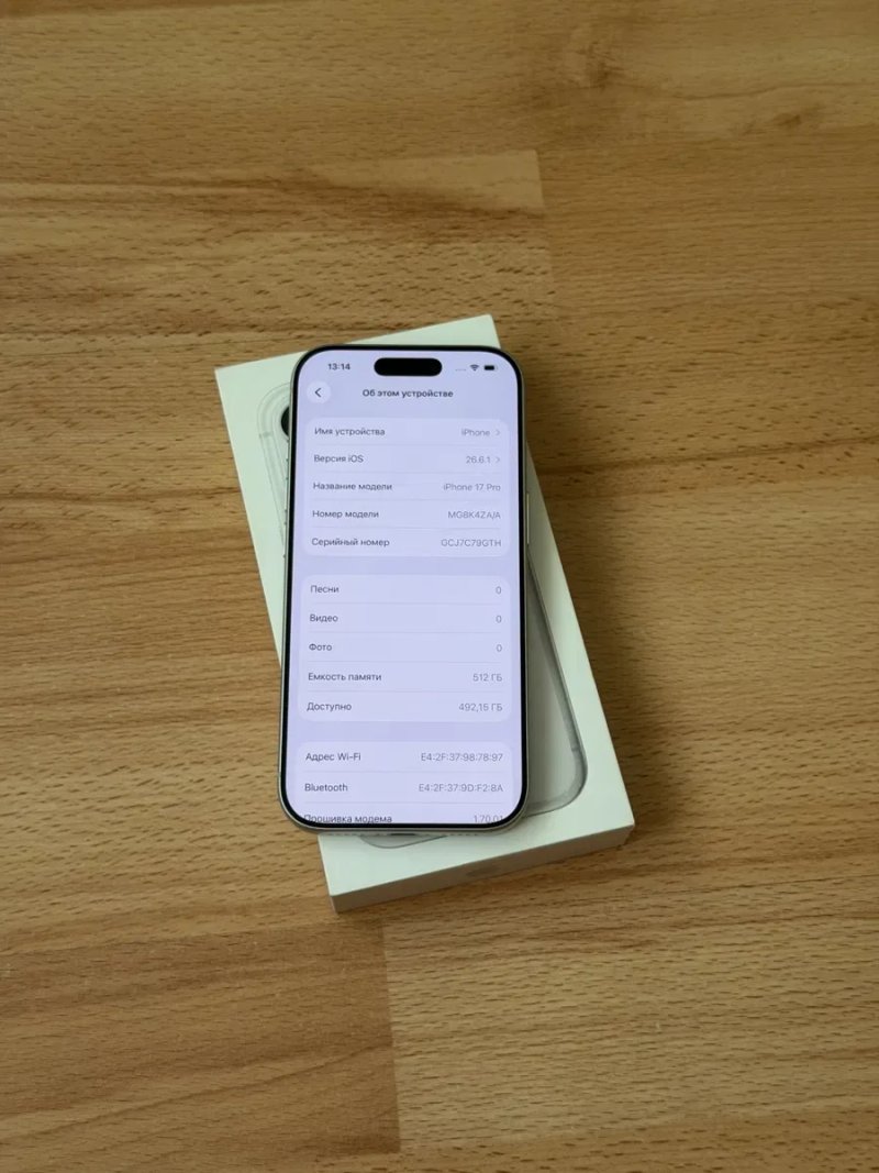 iPhone 17 Pro 512 GB Silver — фото 5