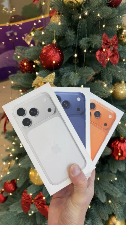 iPhone 17 Pro Cosmic Orange Deep Blue Silver New Neverlock