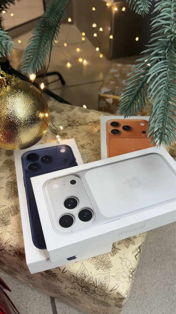 iPhone 17 Pro Cosmic Orange Deep Blue Silver New Neverlock — фото 4